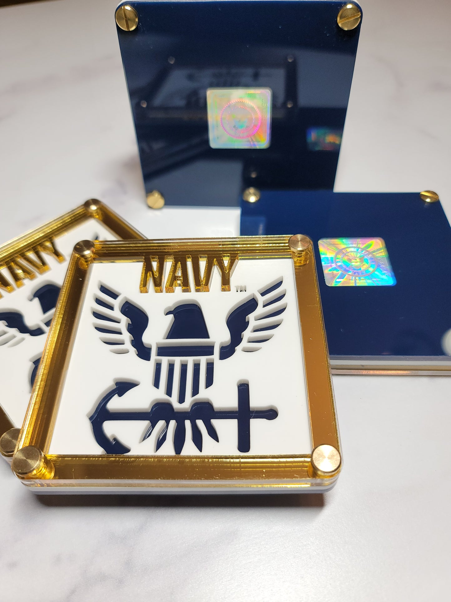 Navy™️ Coaster Set