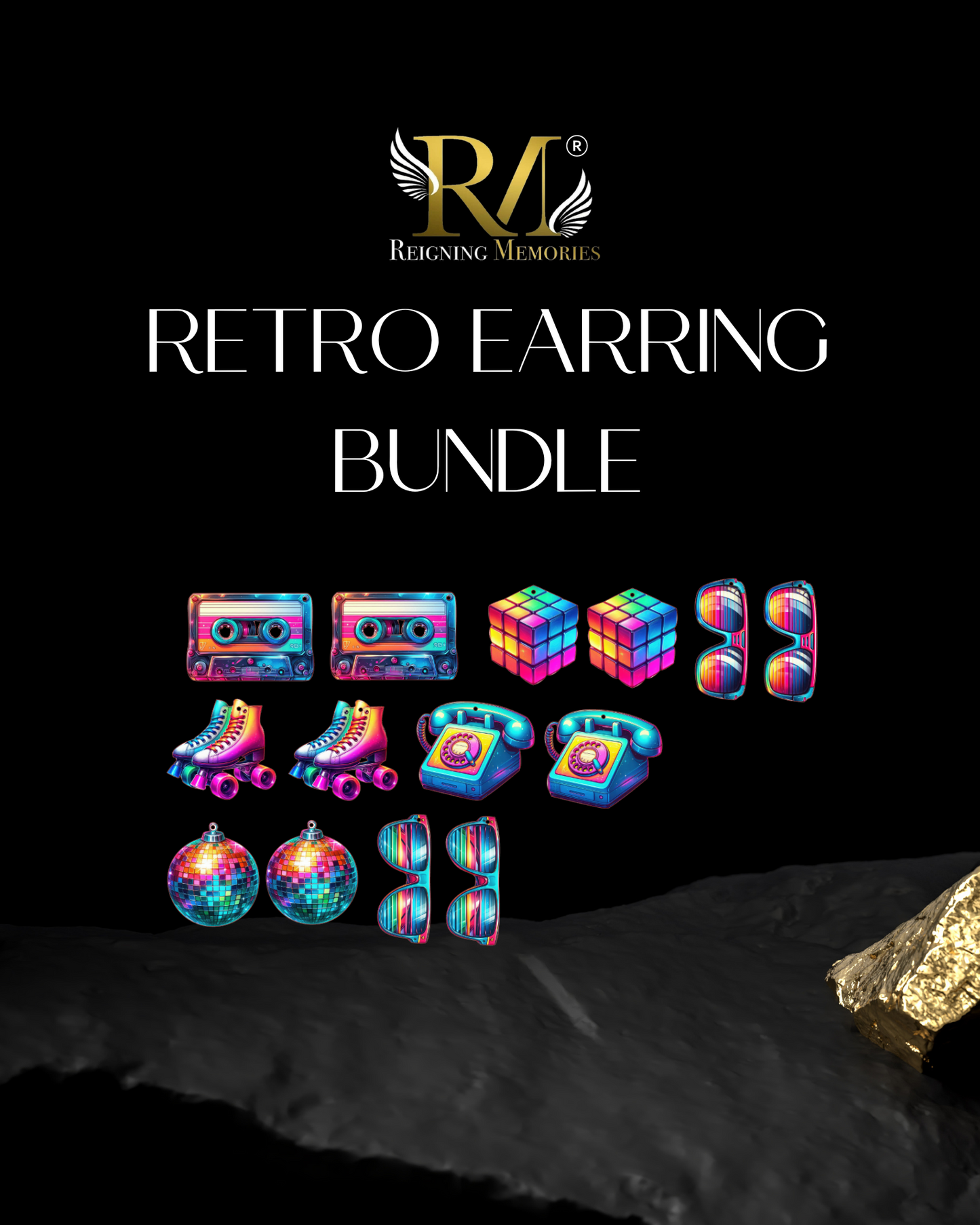 Retro Earring Bundle